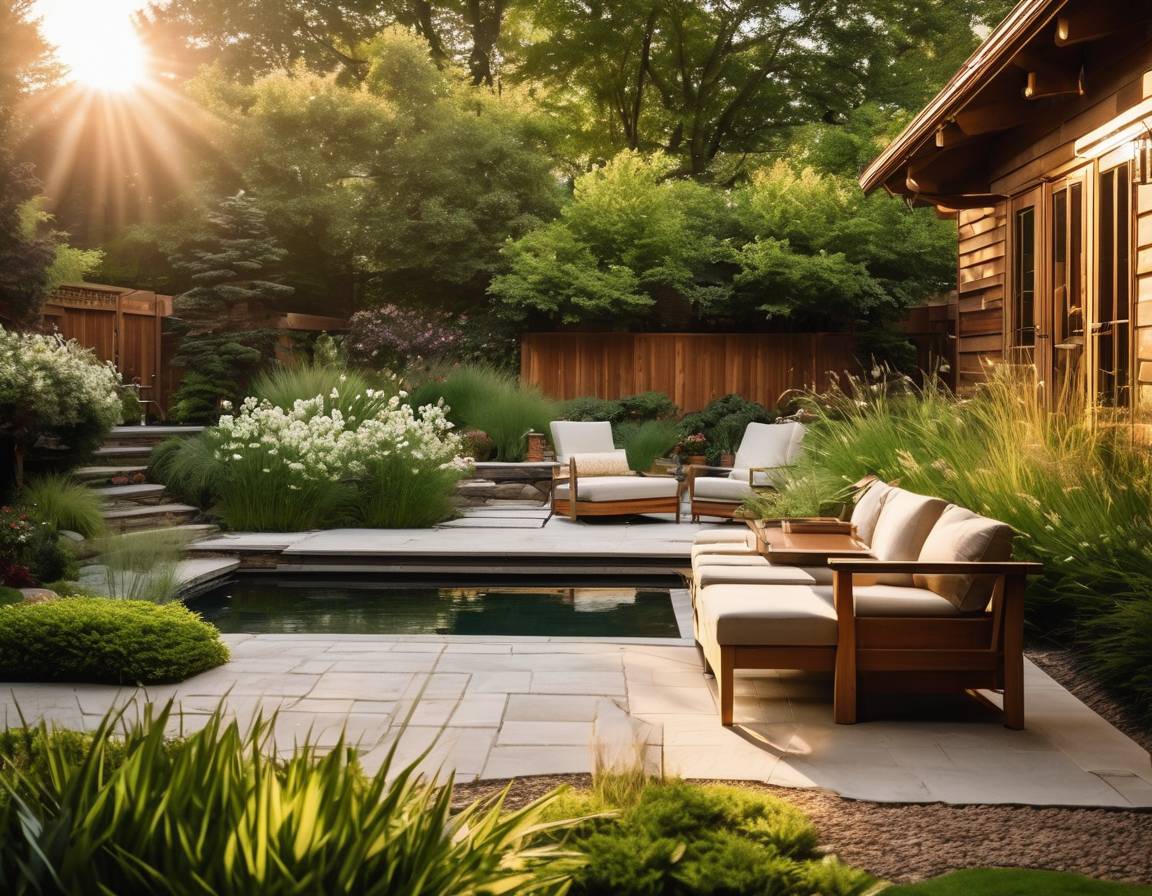 Jak stworzyć naturalną strefę relaksu w ogrodzie przy domu z drewnianą elewacją?